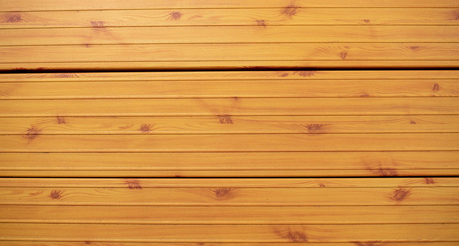 Decking Aluminum with Woodgrain