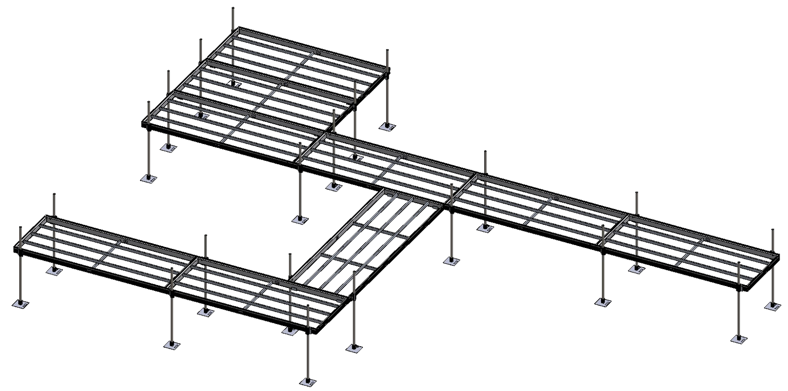 Pier Section Aluminum Sectional Docks | DAKA Docks & Lifts
