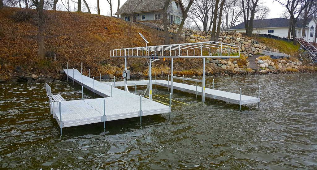 Secional with Thru Flow decking
